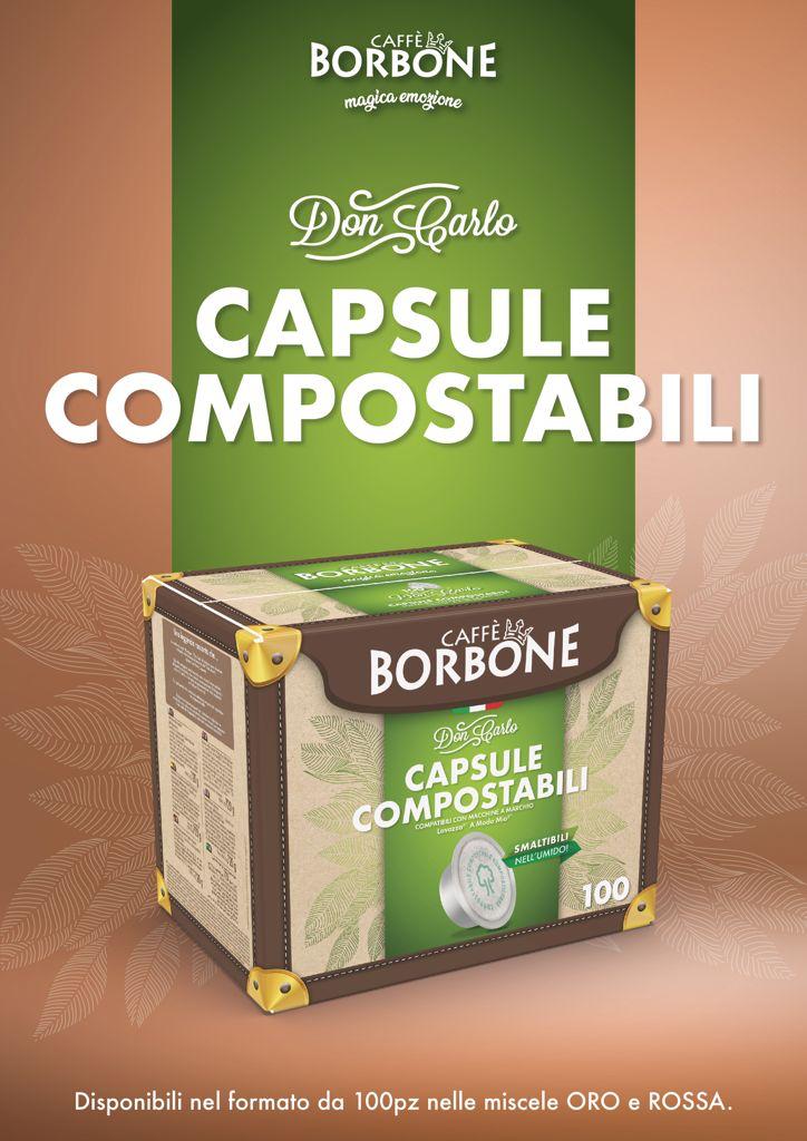 Caffe Borbone nuove capsule compostabili